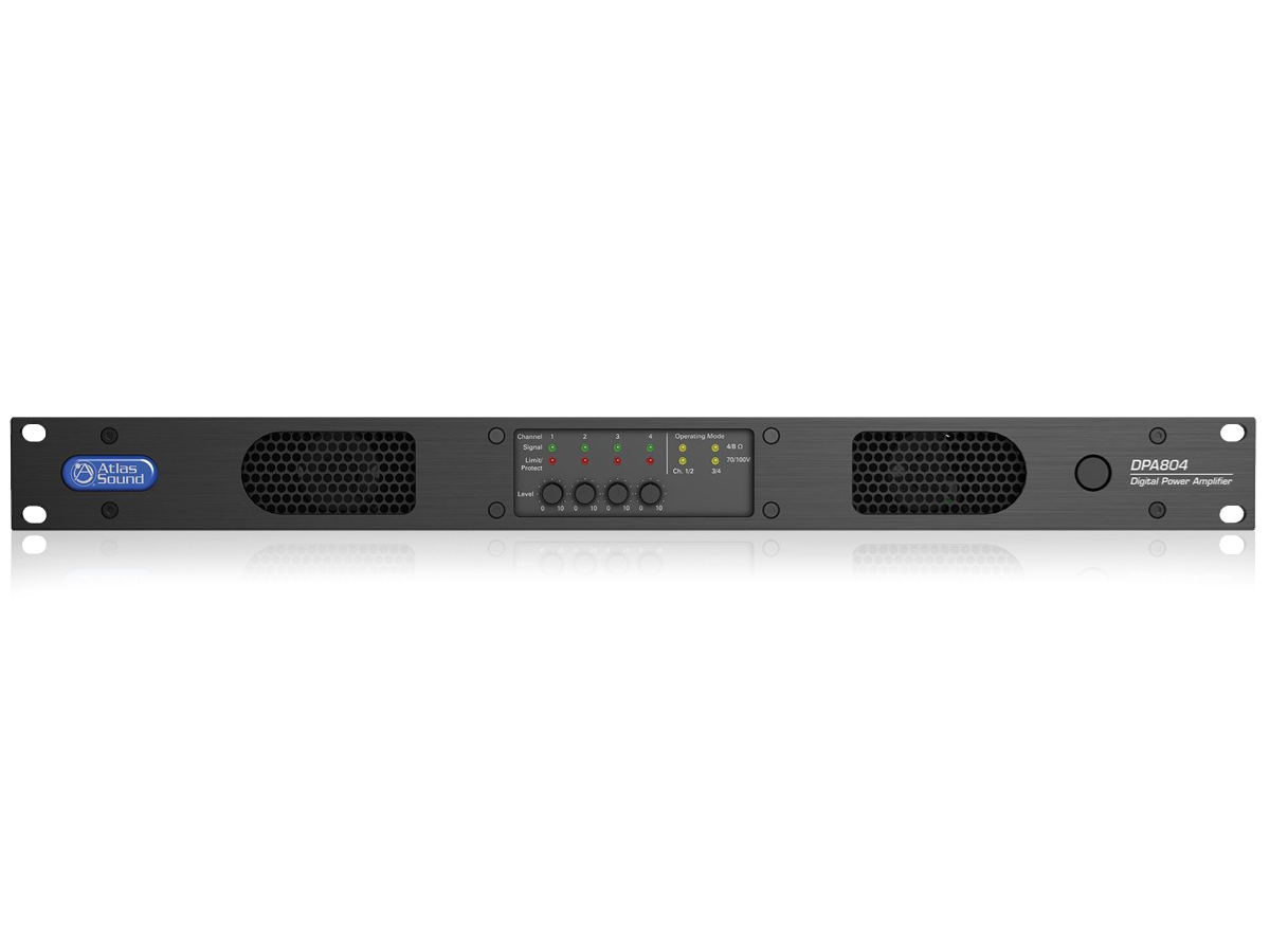 Digital Power Amplifier 4x80W