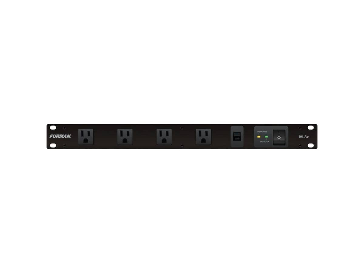 M-8z Merit Z Series 15A Power Conditioner w/ EVS Surge Protection