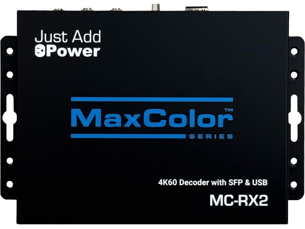 MC-RX2 MaxColor Series 4K60 Decoder with KVM, ARC, and Fiber