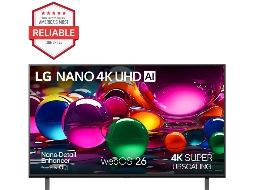 43 Inch Class LG 4K Nano UHD TV AI NU70 Smart TV 2026Q - view 1