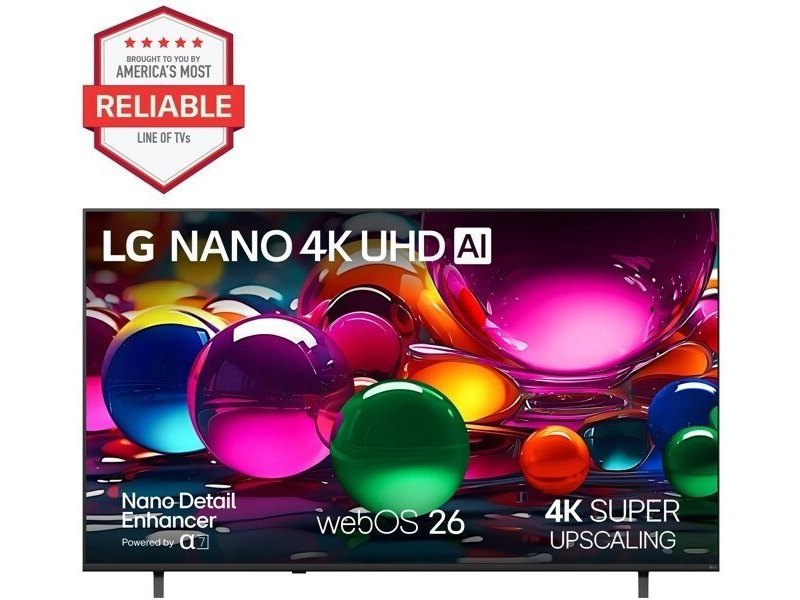 75 Inch Class LG 4K Nano UHD TV AI NU71 Smart TV 2026 - view 1