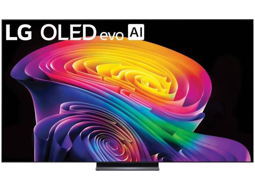 77 Inch Class C6H Series OLED evo AI 4K Smart webOS TV (2026) - front view