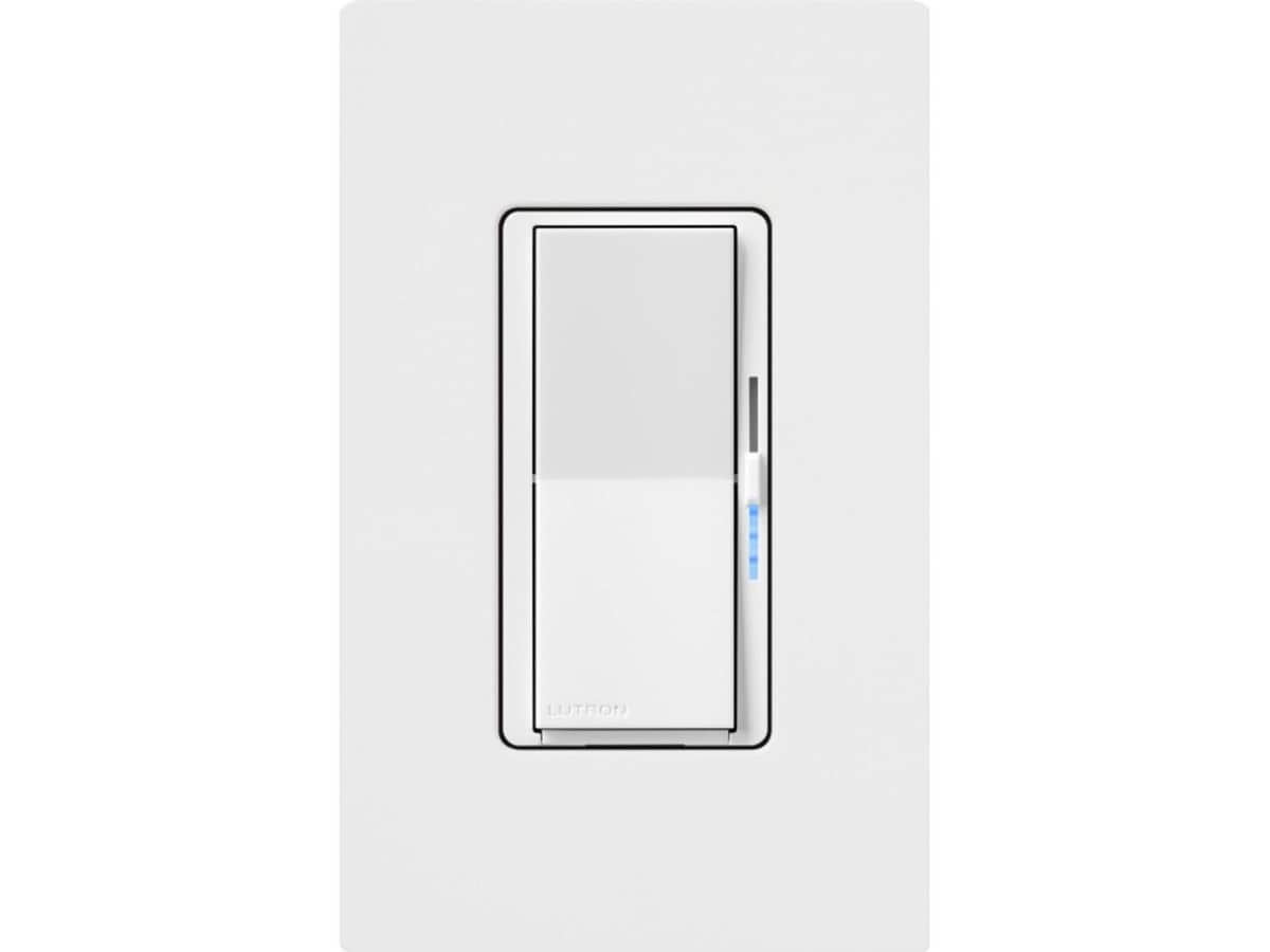 Lutron DVRF-6L-WH Caseta Diva Smart Dimmer Switch - White