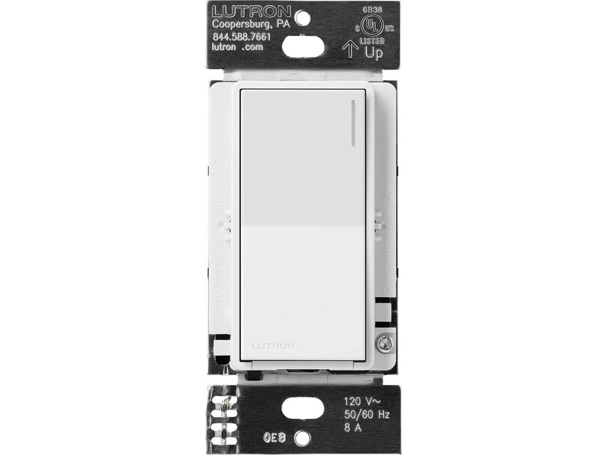 Lutron RRST-8ANS-SW RadioRA 3 Sunnata RF Switch - Snow