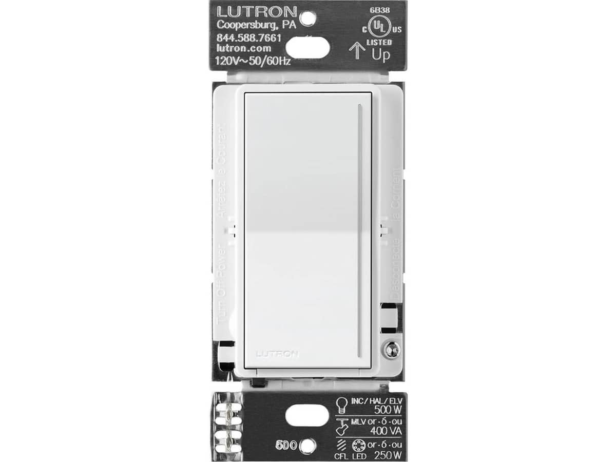 Lutron RRST-PRO-N-SW RadioRA 3 Sunnata PRO LED+ RF Touch Dimmer - Snow