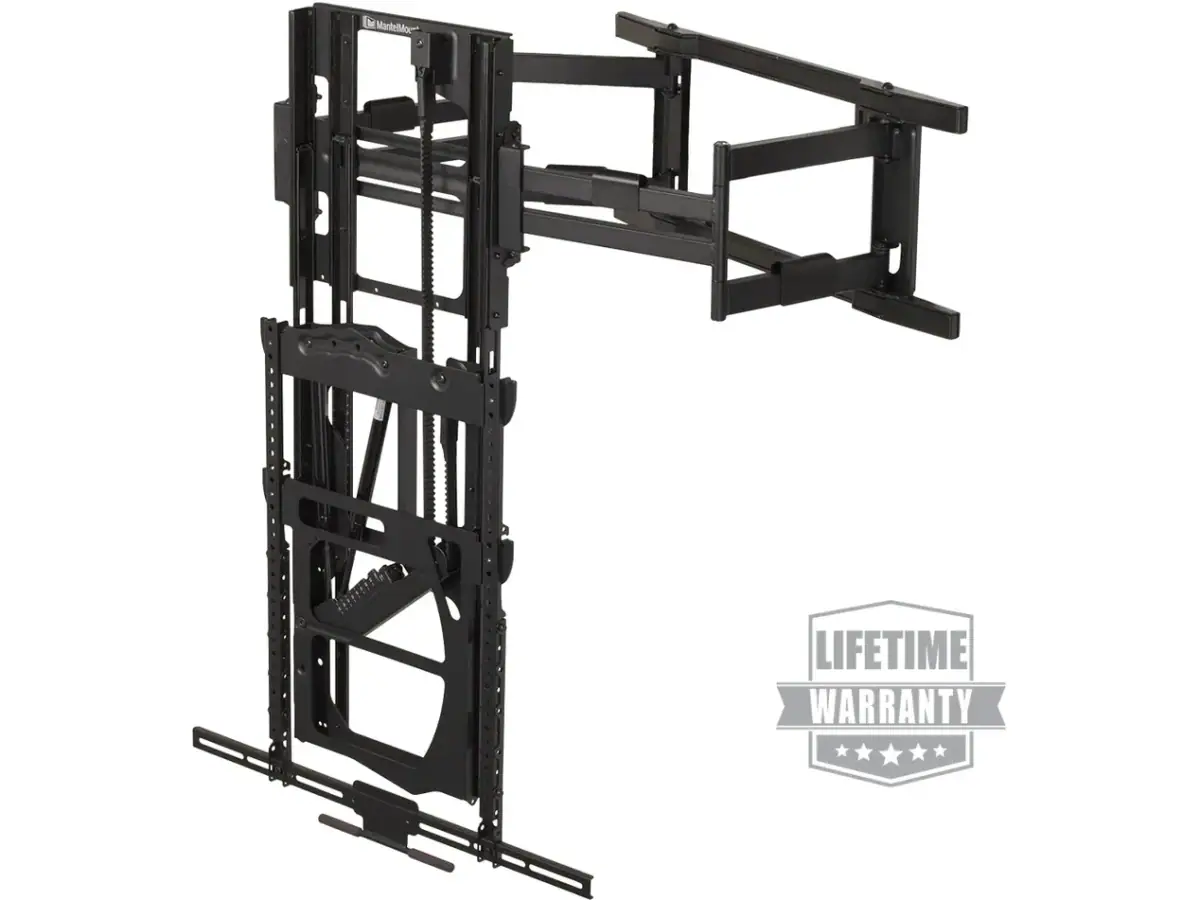 MantleMount mm-max1-full-motion-tv-mount - front view