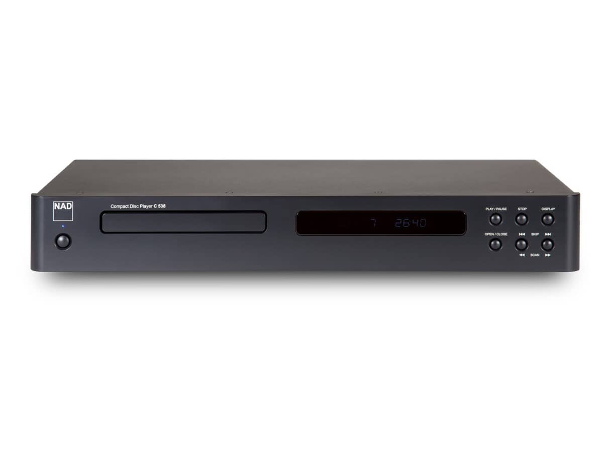 C 538 Compact Disc Player - front view