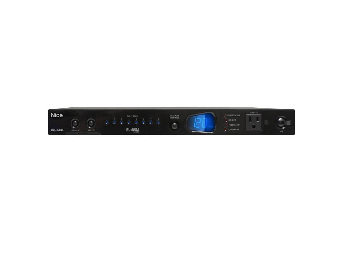 M4000-PRO BlueBOLT Enabled 8 Outlet Power Conditioner
