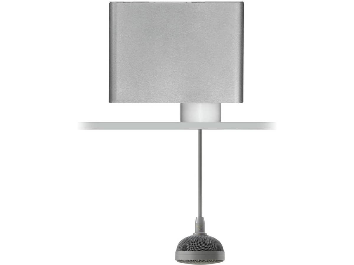 Audix M3GSERVO Tri-Element Hanging Ceiling Microphone for Servoreelers - Gray