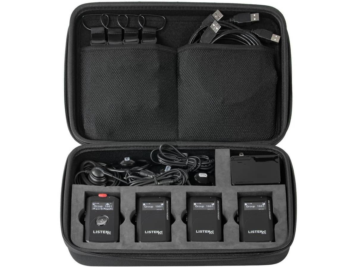 Listen Tech LKS-5-A1 ListenTALK GO! System (4 Person)