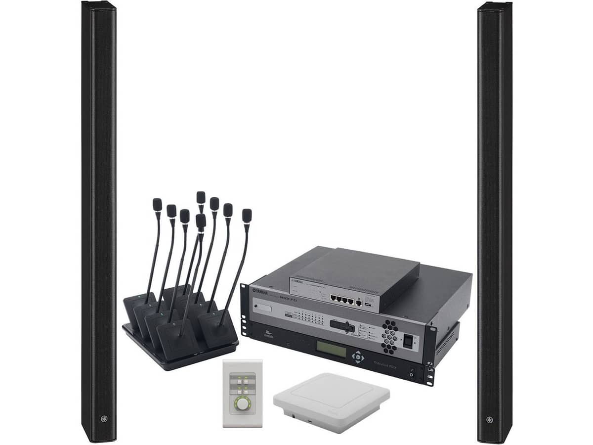 Yamaha YAI-1 Wireless Microphone Conference Ensemble for Boardrooms - Black