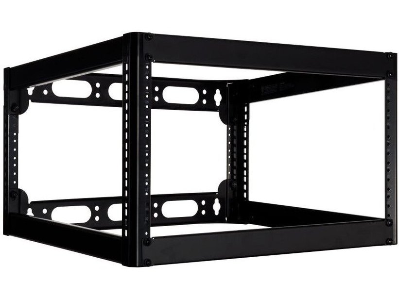 RACK 8 Space Wall-Mountable Skeleton Rack