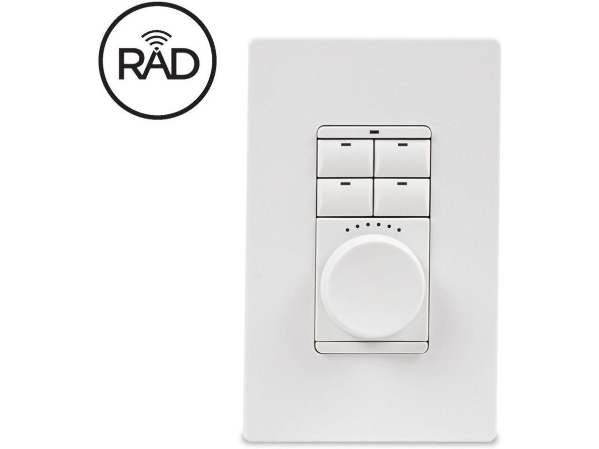 Savant WPK-SWB105V2-00 Echo Wireless Dial Keypad Bi-Phase Dimmer V2