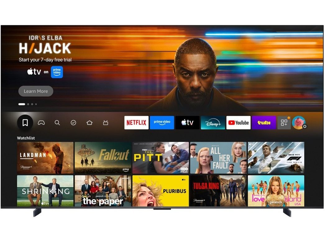 M9LF 98"-Class Mini LED TV, FALD, WCG, 144Hz, with Fire TV with Voice Remote - front view