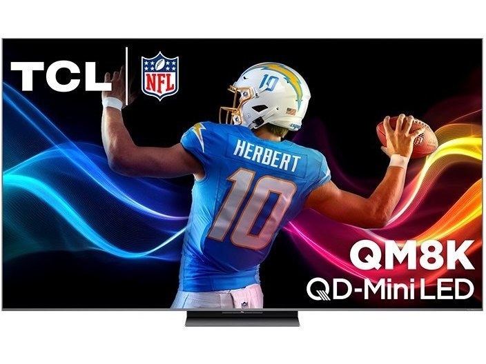 QM8K Series 65"-115" QD-Mini LED QLED 4K UHD Smart TV with Google TV - front view